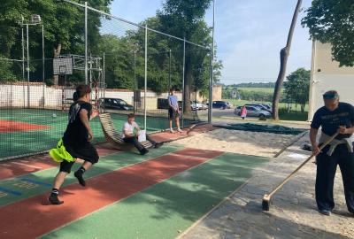 Sportovní den u nás ve škole