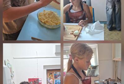 Sedmáci objevují kouzlo vaření