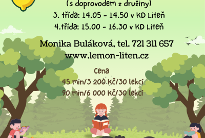 Angličtina pro nejmenší - 2025/2026