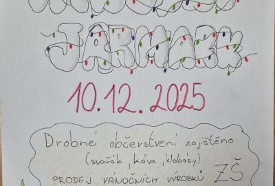 10.12. 2025 Školní vánoční jarmark
