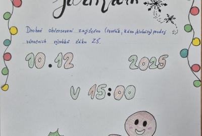 10.12. 2025 Školní vánoční jarmark