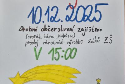 10.12. 2025 Školní vánoční jarmark