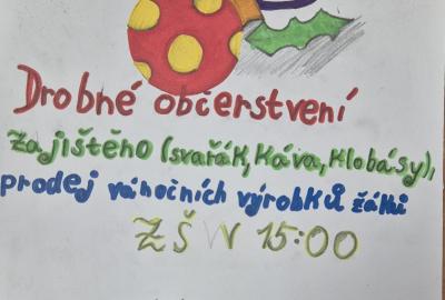 10.12. 2025 Školní vánoční jarmark