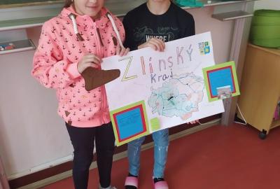 VLASTIVĚDA – ZEMĚPISNÁ ČÁST – KRAJE ČR A JEJICH CHARAKTERISTIKA – NÁSTĚNNÉ TABULE