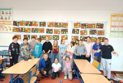 Naše listopadové tvoření