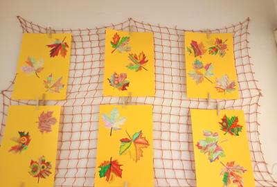 Naše listopadové tvoření