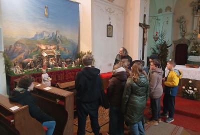 Návštěva liteňského kostela