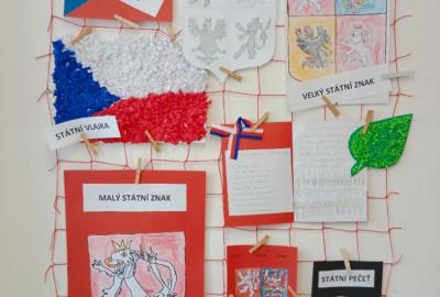 Tvoříme, připravujeme se na výtvarnou soutěž, pracujeme v projektech, sportujeme, hrajeme na zvonkohru .....