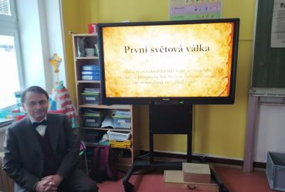 Přednáška o první světové válce od pana Čadila