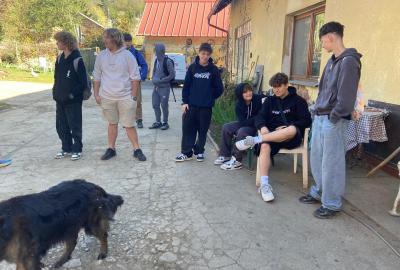 Výlet na biofarmu v Bělči na "Den Země"