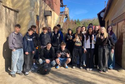 Výlet na biofarmu v Bělči na "Den Země"